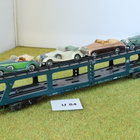 #U84 Märklin 4234 autojenkuljetusvaunu + 4 autoa - pikkukuva 1