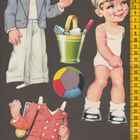 Paperinukke Kurt 1940-50-luku - pikkukuva 1