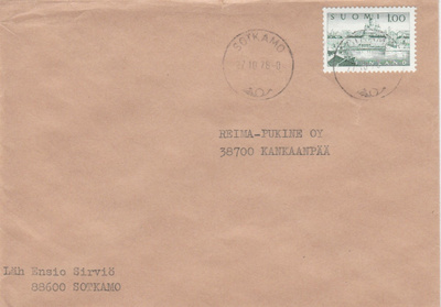 Postileima, SOTKAMO