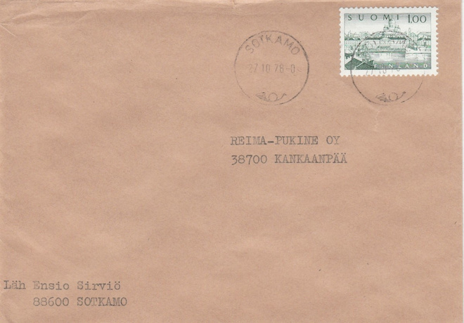 Postileima, SOTKAMO
