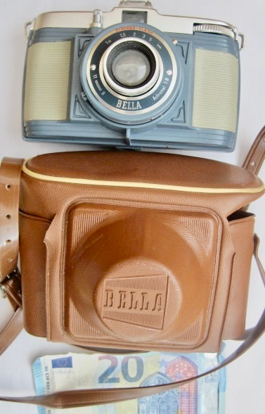 VANHA Kamera Bella Bilora Nätti 1950-l