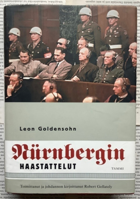 Leon Goldensohn: Nürnbergin haastattelut (sid.)
