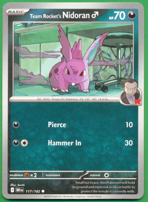 Pokémon Team Rocket's Nidoran M