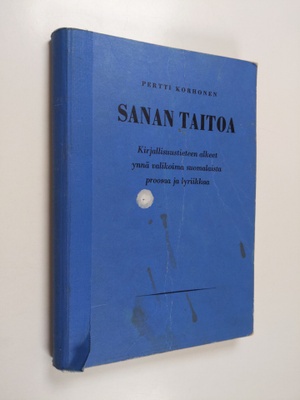 Pertti Korhonen : Sanan taitoa