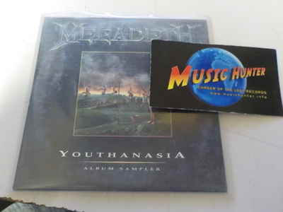 MEGADETH - YOUTHANASIA HOLLAND 1994 PROMO CDS