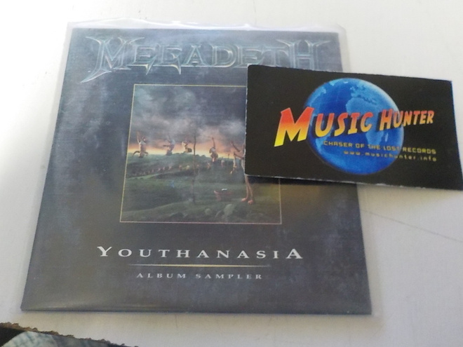 MEGADETH - YOUTHANASIA HOLLAND 1994 PROMO CDS