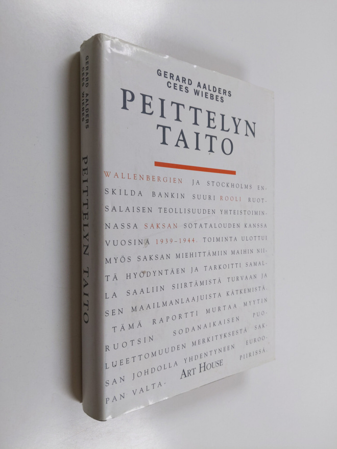 Gerard Aalders : Peittelyn taito