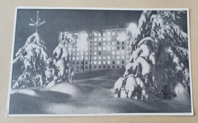 Heinola, Reumasäätiön sairaala, talvikuva, p. 1963