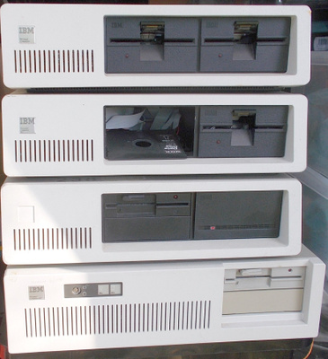 IBM PC, XT, AT tietokoneet (1981..1983)