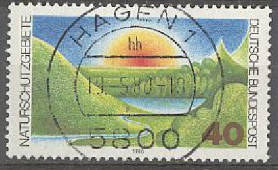 Länsi-Saksa Mi 1052 o loisto
