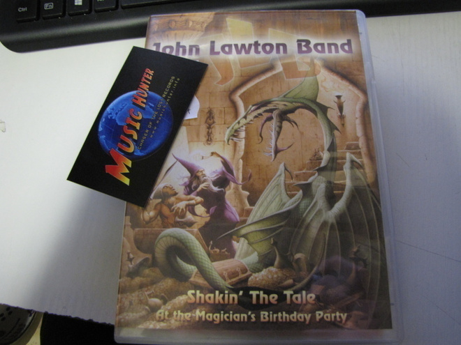 JOHN LAWTON BAND - SHAKING THE TALE DVD UUSI