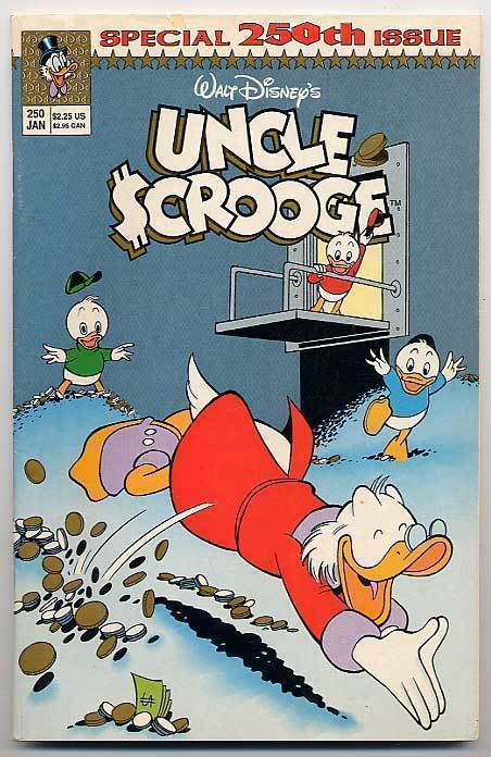 Walt Disney's Uncle Scrooge  #250 January 1991