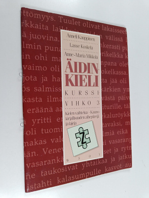 Äidinkieli, Kurssivihko 3 - Kielen vaihtelua, kaunokirjal...