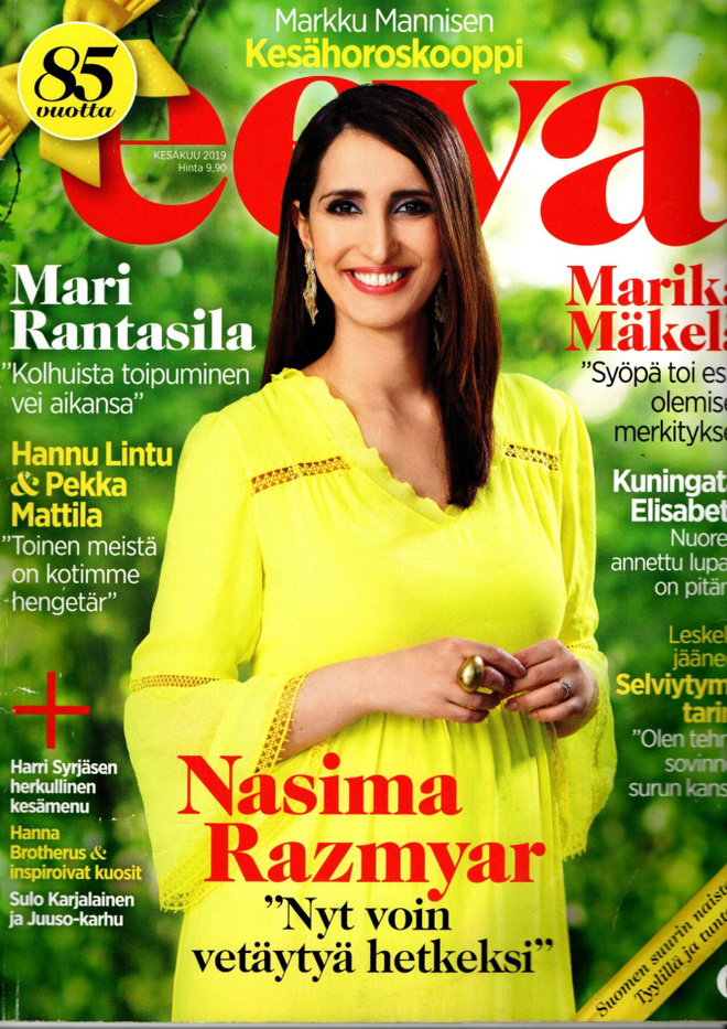 Eeva n:o 6 2019 Nasima. Mari. Pekka & Hannu. Marika. Jari.