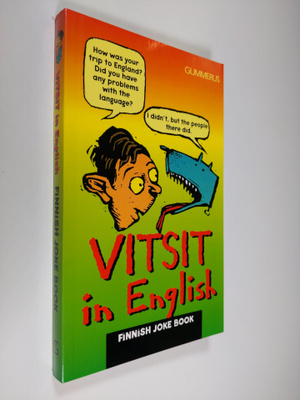 David Morris : Vitsit in English : Finnish joke book