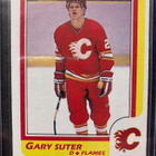 1986-87 OPC 189 Gary Suter Calgary Flame ROOKIE CARD - pikkukuva 1