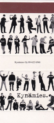 Helsinki, Kynämies  , tulitikku aski aihio  ,   b431