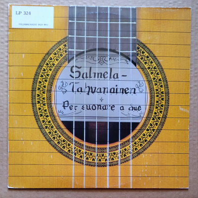 SALMELA • TAHVANAINEN: Per Suonare A Due – CS kitara-LP 1991