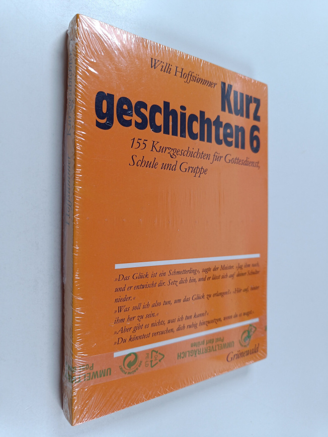 Willi Hoffsummer : Kurzgeschichten 6 - 155 Kurzgeschichte...