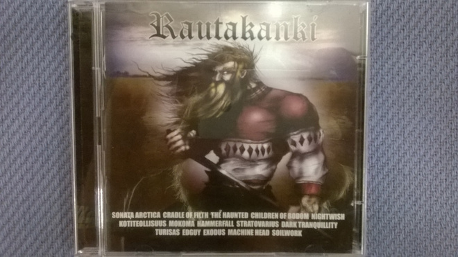 Rautakanki (2CD) VG+!! Edguy Mokoma Nightwish Exodus Spiha