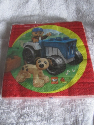 Lego Duplo Servetti / Lautasliina 20 kpl 33 x 33 cm