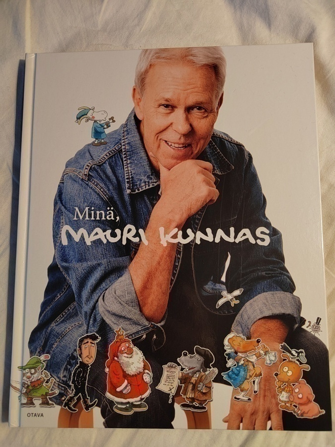 Minä, Mauri Kunnas kovakantinen uusi kirja