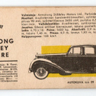 SEIKKAILIJAT n:o 6  Autokuva:  Armstrong Siddeley Sapphire - pikkukuva 5