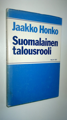 Jaakko Honko : Suomalainen talousrooli