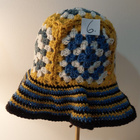 Alina´s Handmade käsin virkattu hattu moniväri - pikkukuva 2