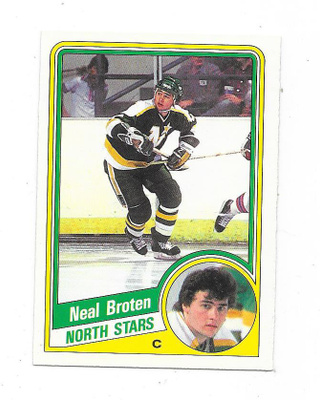 1984-85 OPC #96 Neal Broten , Minnesota North Stars