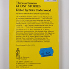 Peter Underwood : Thirteen Famous Ghost Stories - pikkukuva 2