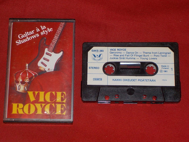 C-kasetti - VICE ROYCE - Guitar a La Shadows Style - 1981 EX