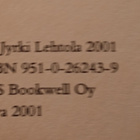 Jyrki Lehtola - Teokset 1 (sid.) - pikkukuva 2