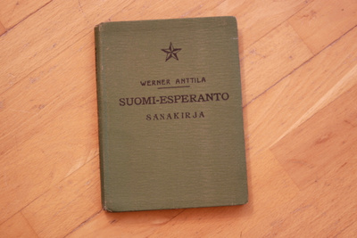 Werner Anttila Suomi-esperanto sanakirja #1