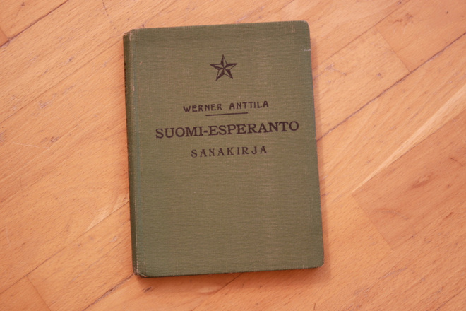 Werner Anttila Suomi-esperanto sanakirja #1