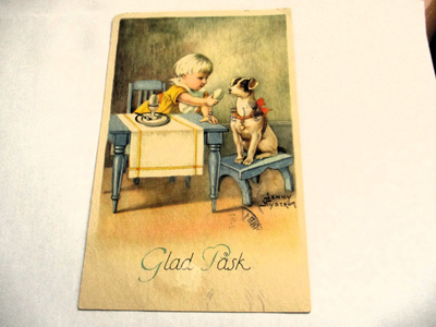 Nyström Glad Påsk (o) - 1935