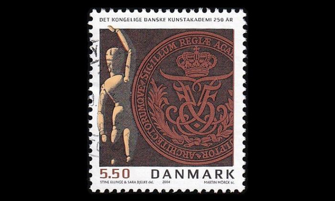 Tanska 1368 o Taideakatemia 250v (2004)