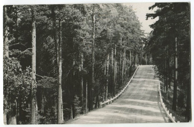 Savonlinna Punkaharju, kulkenut 1950/1951