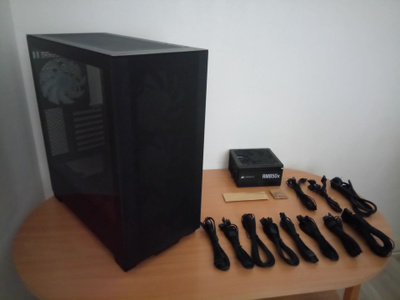Phanteks XT Pro Ultra - kotelo + Corsair RM850x virtalähde