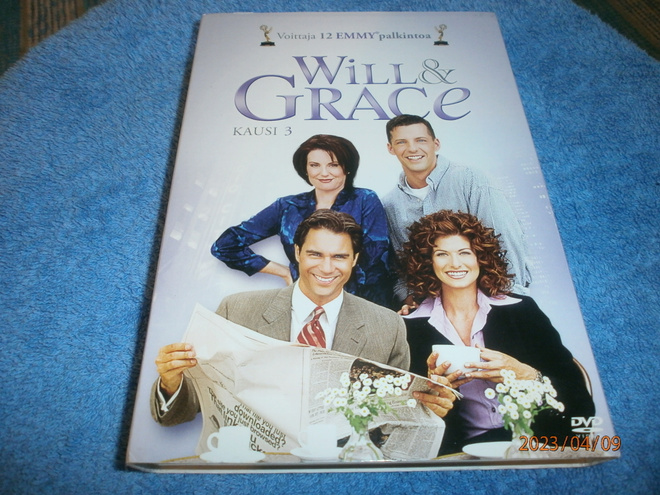 WILL & GRACE kausi 3     -    DVD