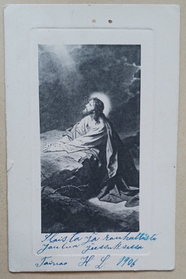 Jeesus erämaassa, vanha mv pk, p. 1905