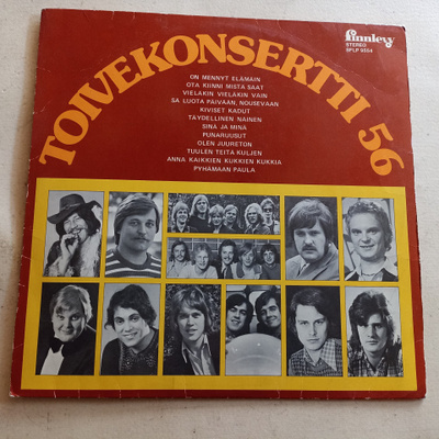 LP Kolme kotimaista kokoelmaa