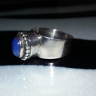 Hopea lapis lazuli kivi sormus 925 - pikkukuva 3
