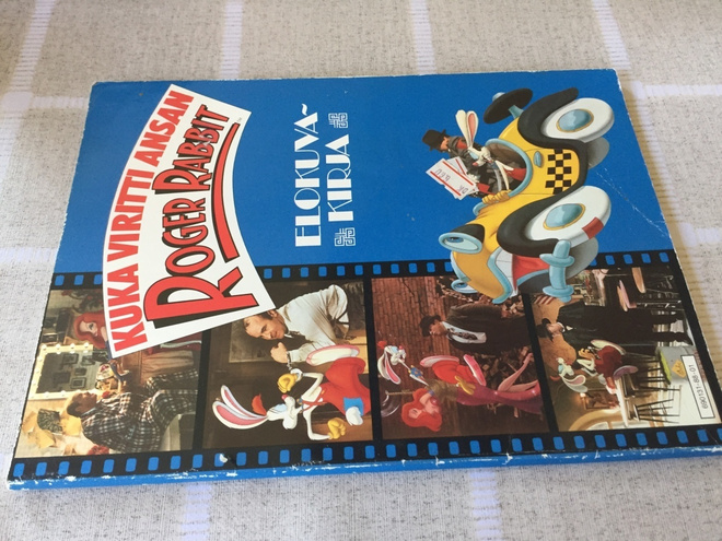 ROGER RABBIT KUKA VIRITTI ANSAN ELOKUVAKIRJA HYVÄ