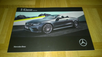 Esite Mercedes A213 E-sarja Cabriolet 2017 - W213