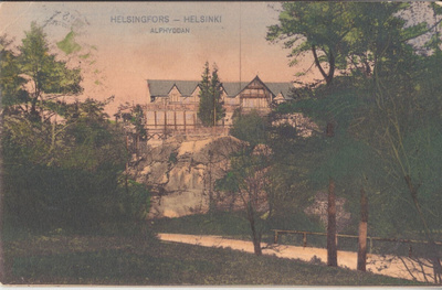 Helsinki kortti Alppila 1906