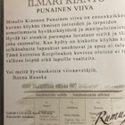 ILMARI KIANTO: PUNAINEN VIIVA - pikkukuva 2