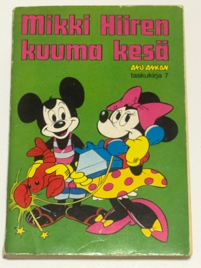 Aku Ankan taskukirja 7 -  Mikki Hiiren kuumas kesä. 1. p
