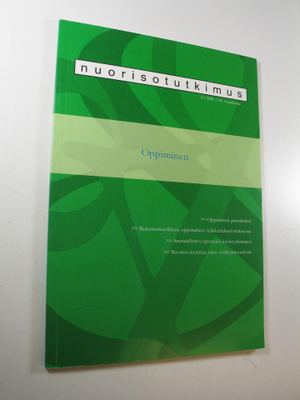Nuorisotutkimus 3. 2001 / 19. vuosikerta : Oppiminen