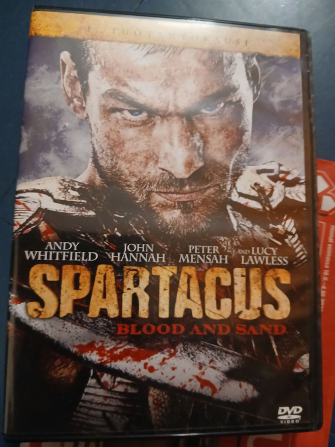 Spartacus 1 tuotantokausi dvd